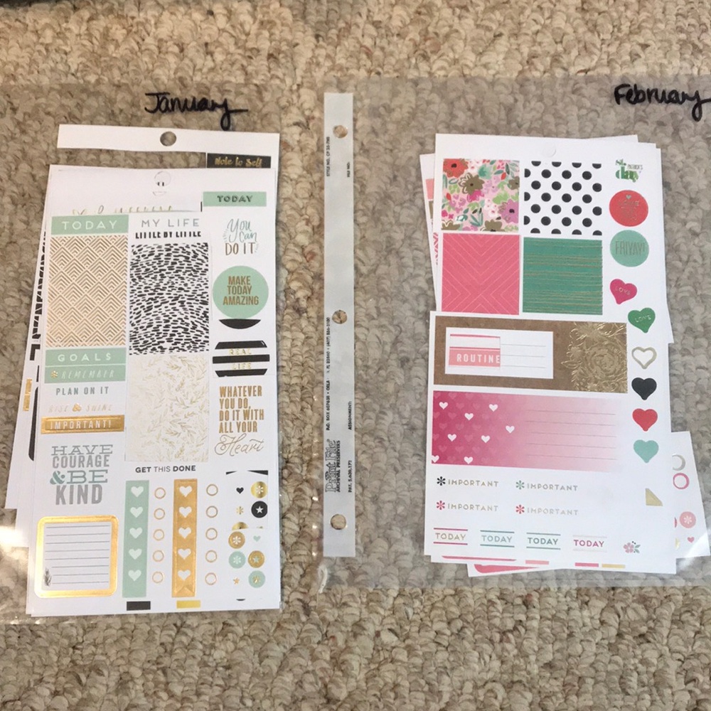 Lot of Planner Stickers
